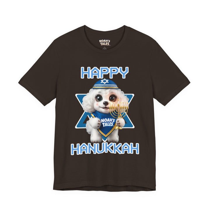 Noah’s Tales™ Happy Hanukkah Coco Girl's Bella T-Shirt