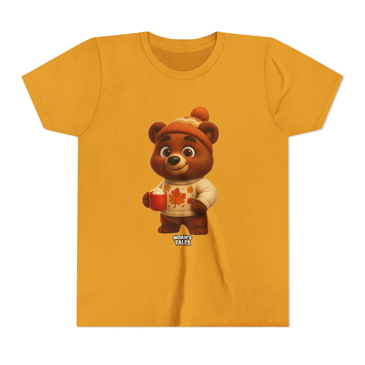 Noah’s Tales™ Thanksgiving Baxter Girl's Bella T-Shirt