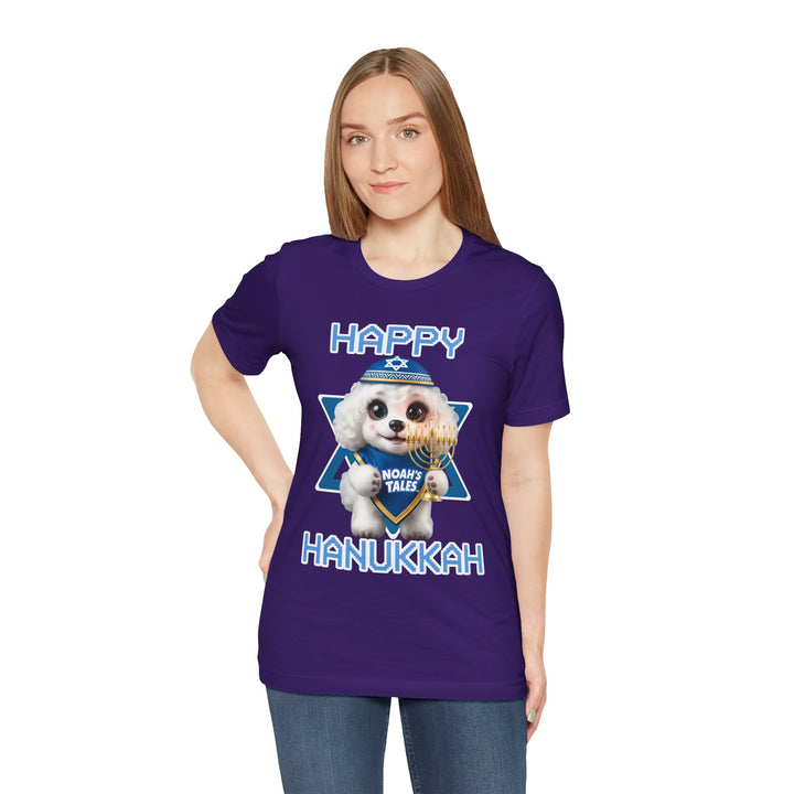 Noah’s Tales™ Happy Hanukkah Coco Girl's Bella T-Shirt