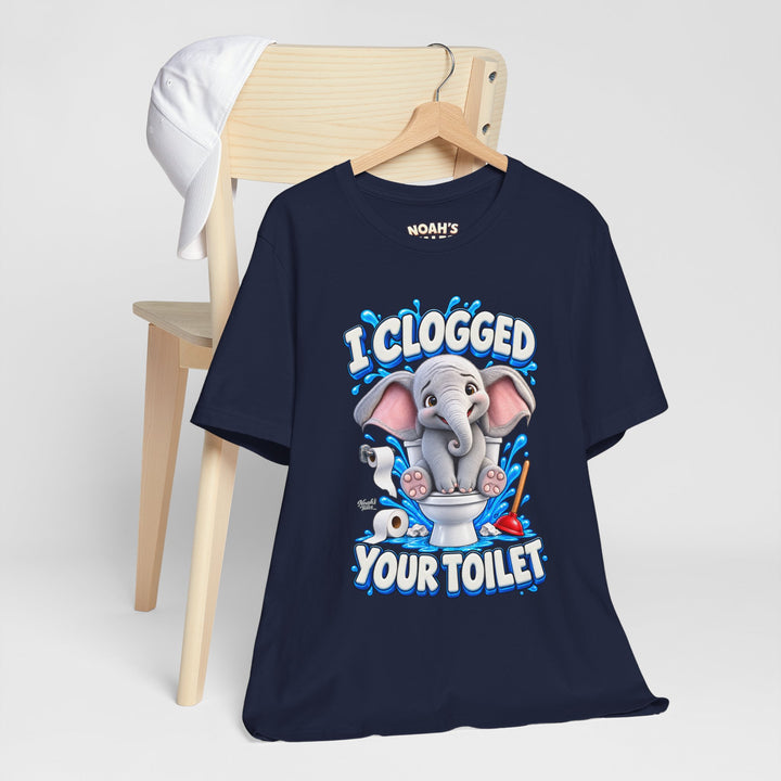Noah’s Tales™ I Clogged Your Toilet | Ellie Belle Women's Bella T-Shirt