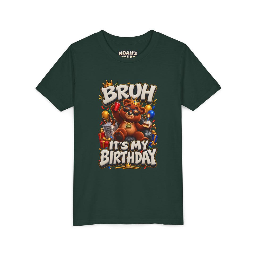 Noah’s Tales™ Bruh It’s My Birthday | Baxter Girl's Bella T-Shirt