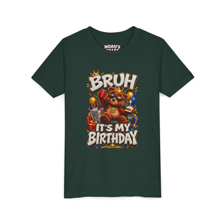Noah’s Tales™ Bruh It’s My Birthday | Baxter Girl's Bella T-Shirt