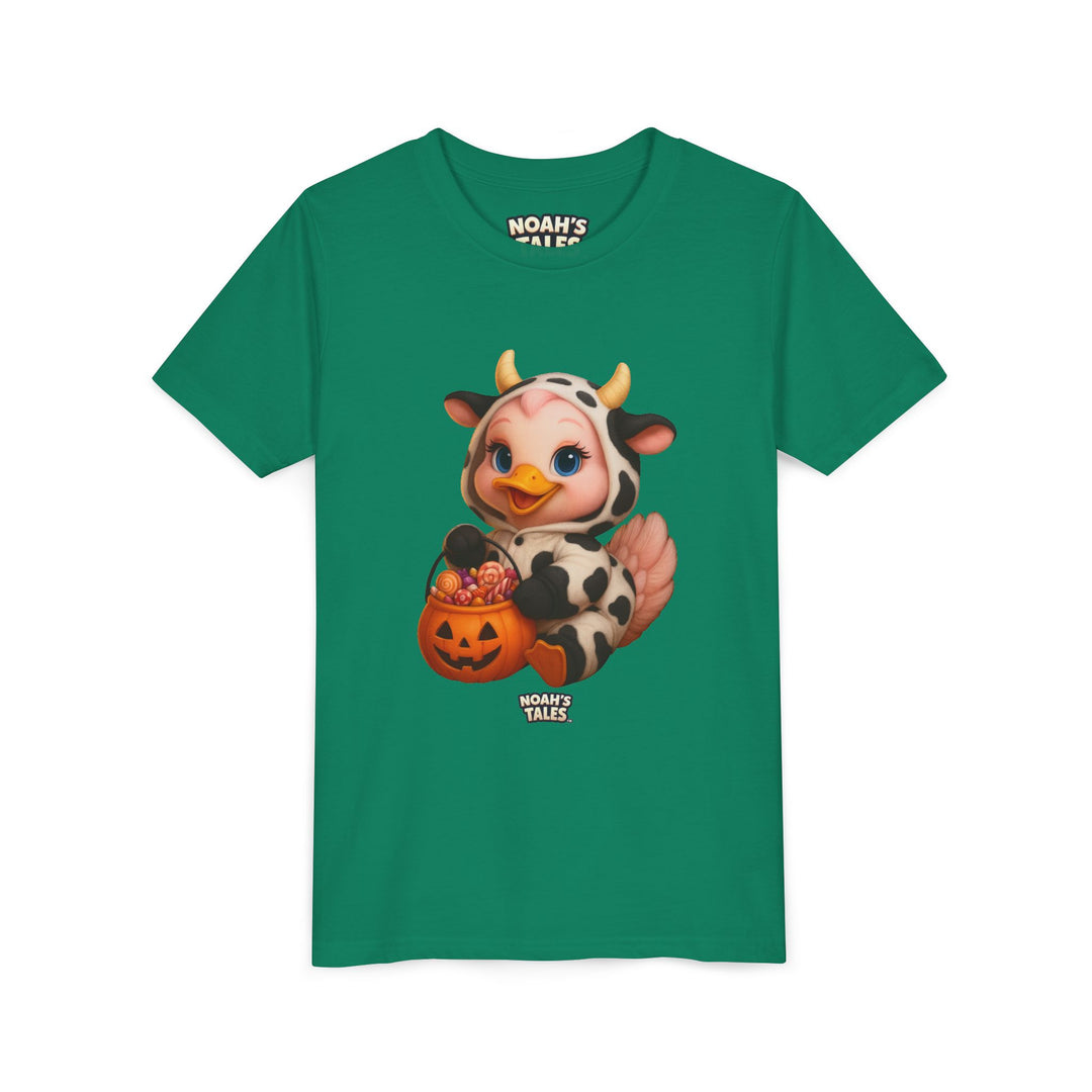 Noah’s Tales™ Cow Halloween Costume Luna Girl's Bella T-Shirt