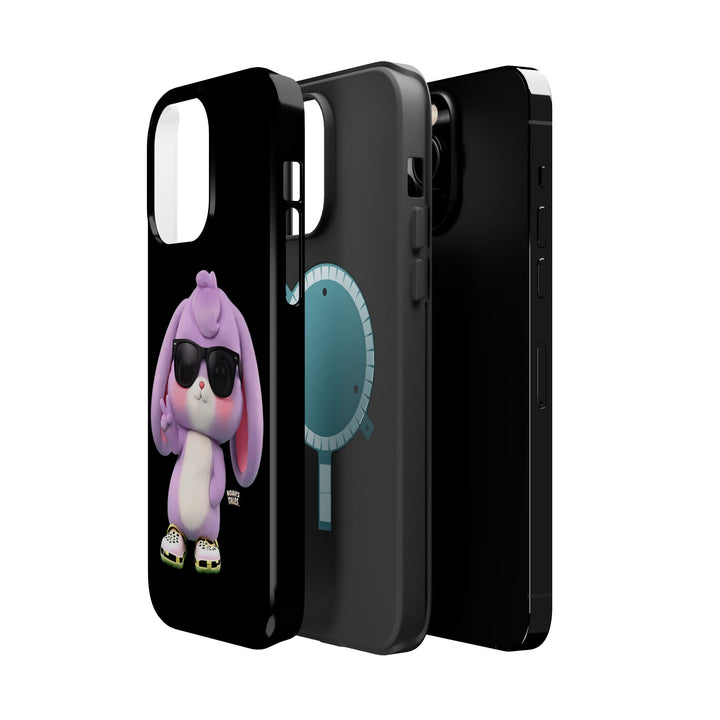 Noah’s Tales™ Lilac Phone Case Vibrant Protective cover Fun Gift for Kids and Teens Unique Cartoon Design