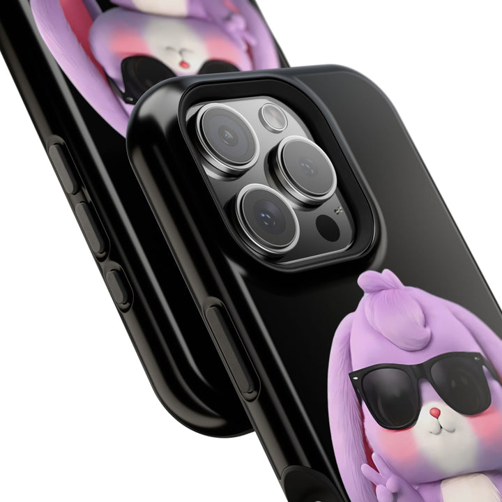 Noah’s Tales™ Lilac Phone Case Vibrant Protective cover Fun Gift for Kids and Teens Unique Cartoon Design