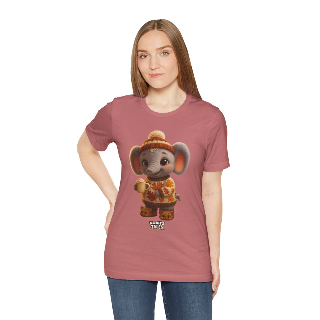 Noah’s Tales™ Thanksgiving Ellie Belle Women's Bella T-Shirt