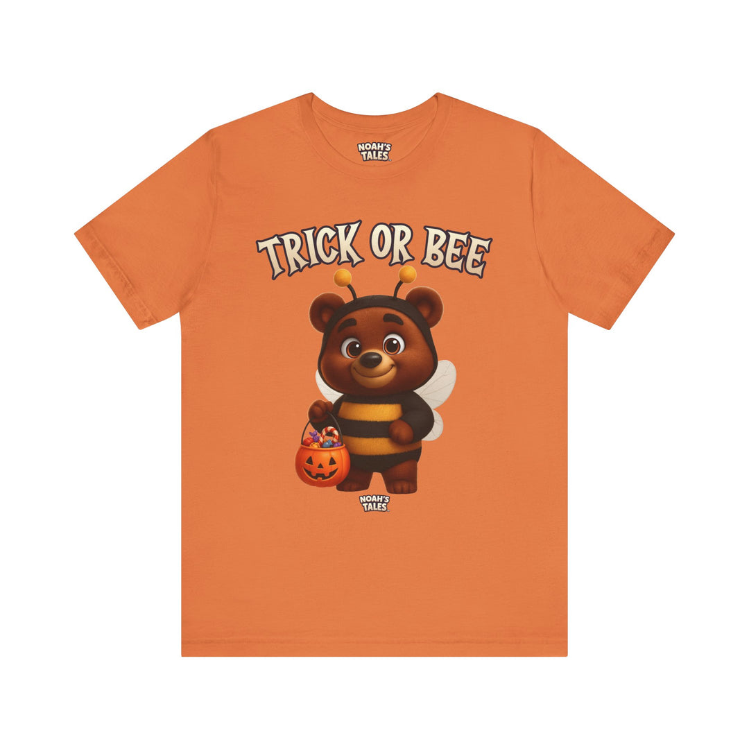 Noah’s Tales™ Halloween Trick or Bee Baxter Men's Bella T-Shirt