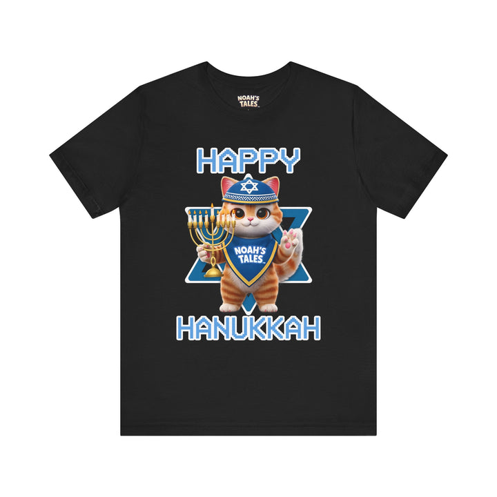 Noah’s Tales™ Happy Hanukkah Men's T-Shirt