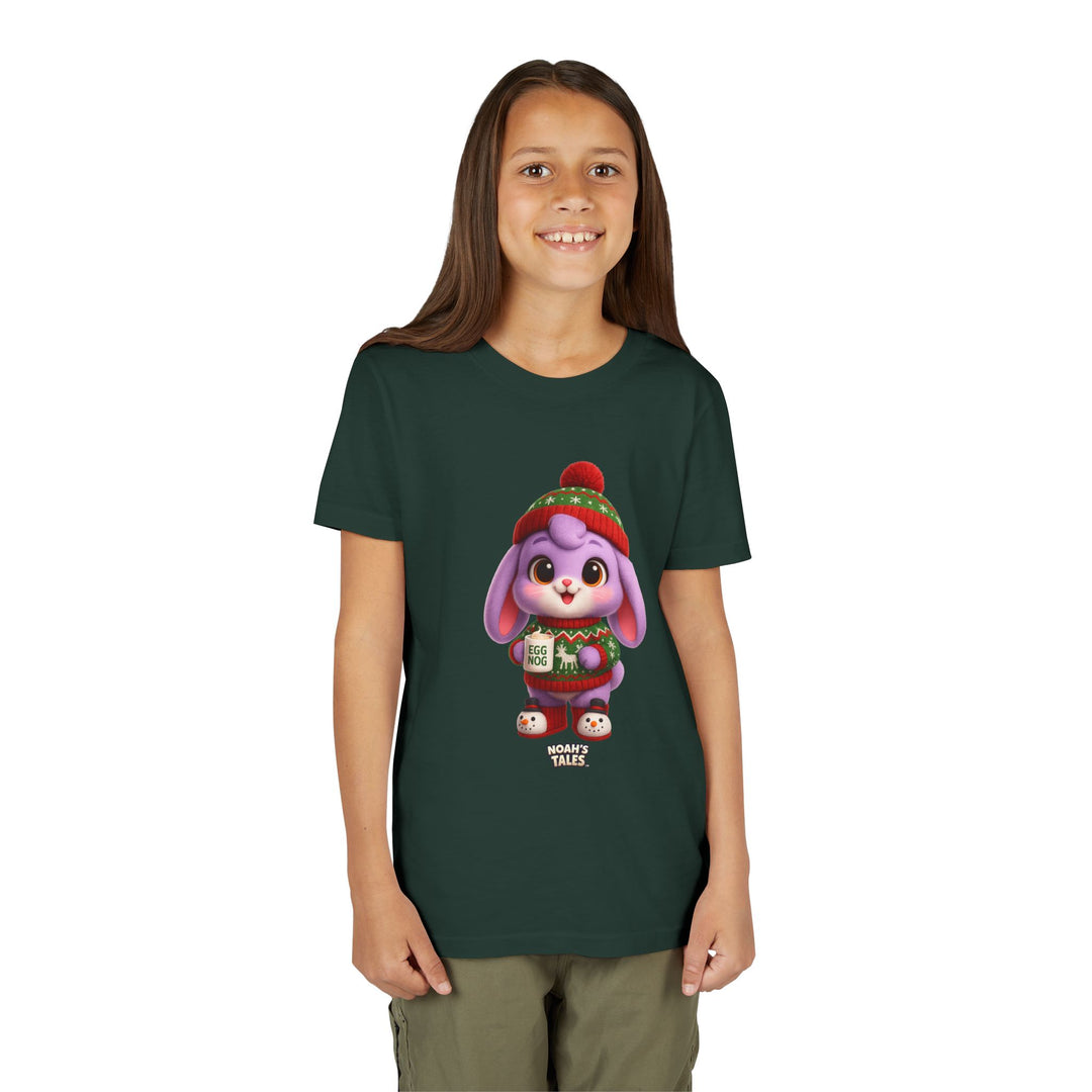 Noah’s Tales™ Christmas Lilac Girl's Bella T-Shirt