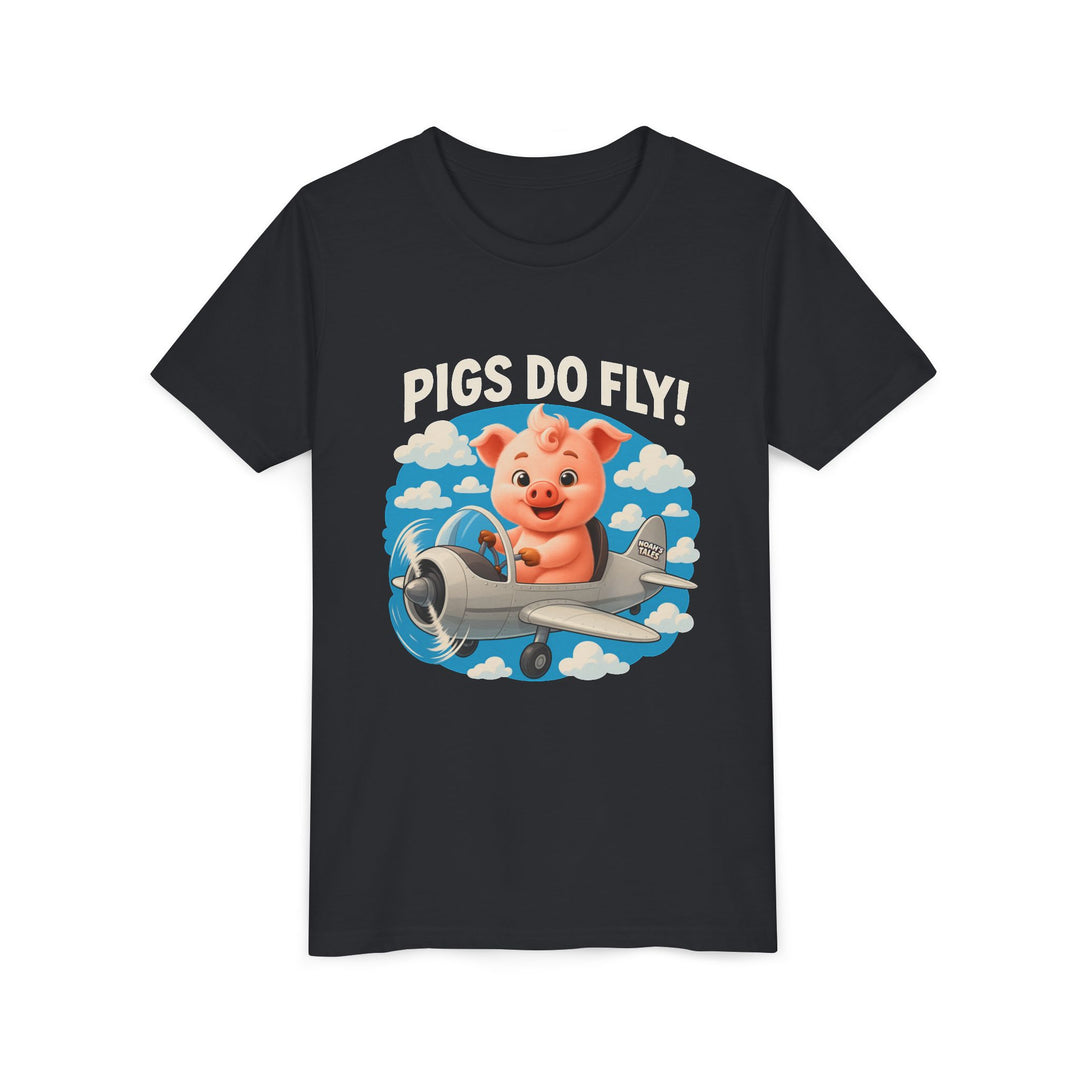Noah’s Tales™ Pigs Do Fly Girls Bella Shirt