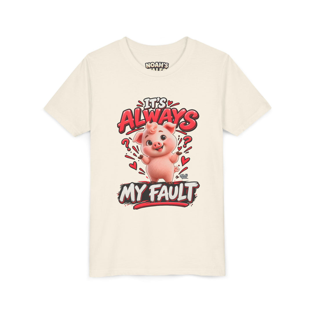 Noah’s Tales™ It’s Always My Fault | Pip Girl's Bella T-Shirt