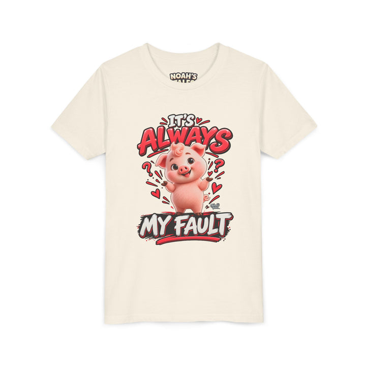 Noah’s Tales™ It’s Always My Fault | Pip Girl's Bella T-Shirt