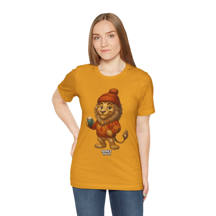 Noah’s Tales™ Thanksgiving Leo Women's Bella T-Shirt