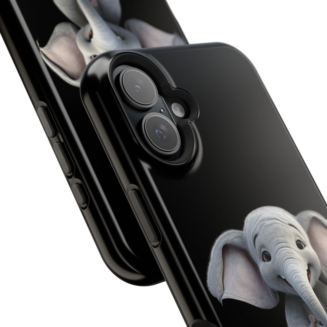 Noah’s Tales™ Noah Elephant Magnetic Tough Cases | Cute Elephant Phone Cover