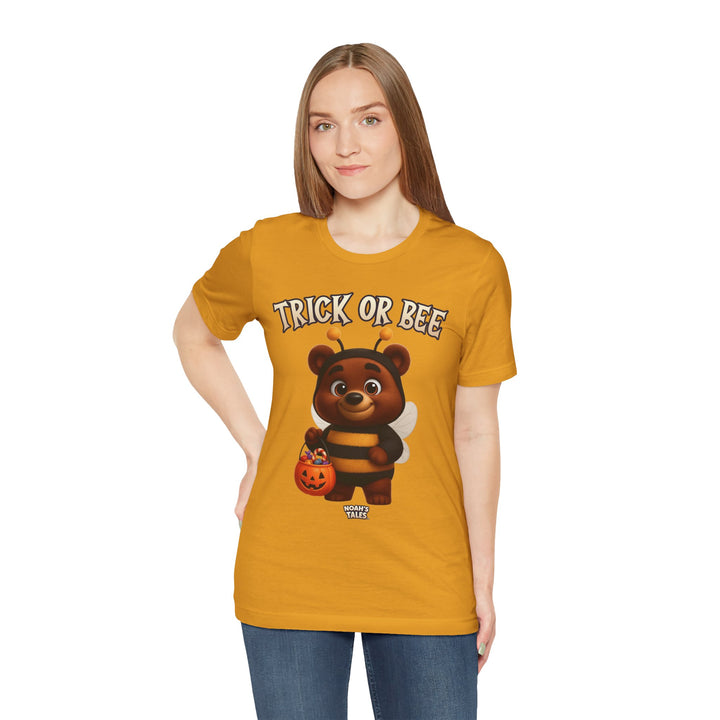 Noah’s Tales™ Halloween Trick or Bee Baxter Girl's Bella T-Shirt