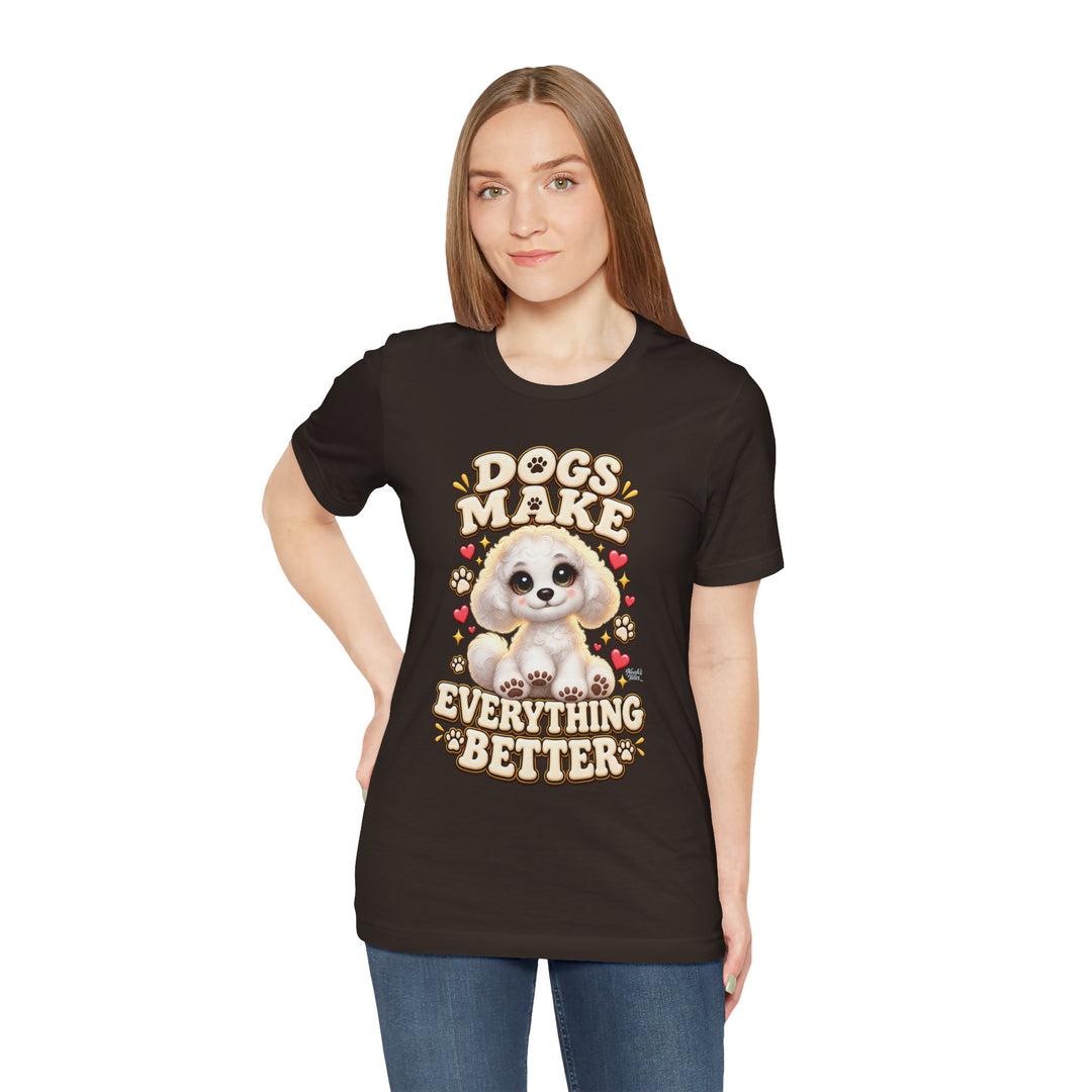 Noah’s Tales™ Dogs Make Everything Better | Coco Women's Bella T-Shirt
