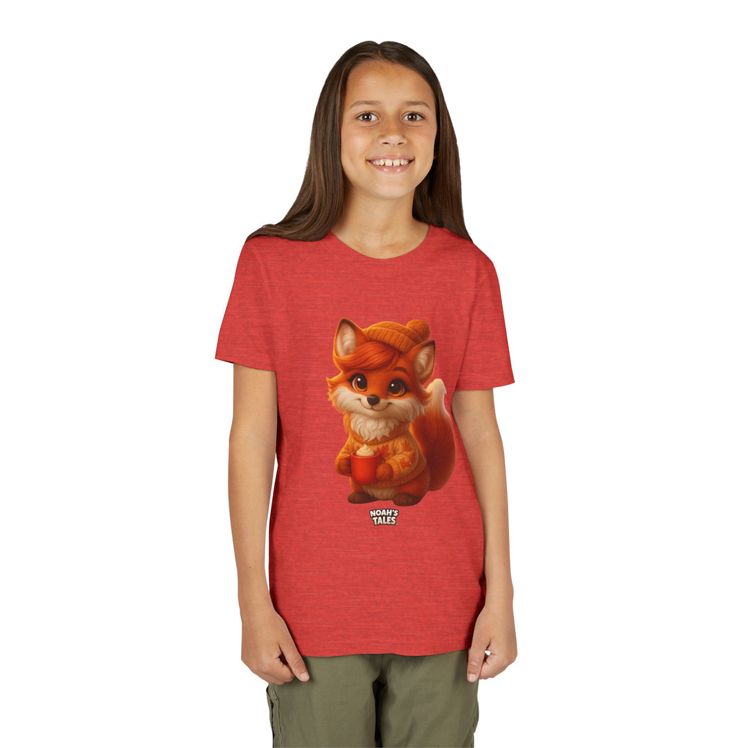 Noah’s Tales™ Thanksgiving Ember Girl's Bella T-Shirt