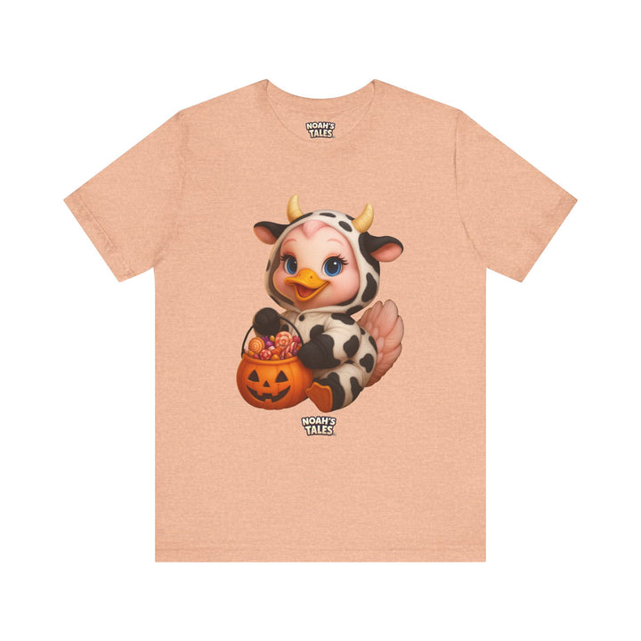 Noah’s Tales™ Cow Halloween Costume Luna Men's Bella T-Shirt