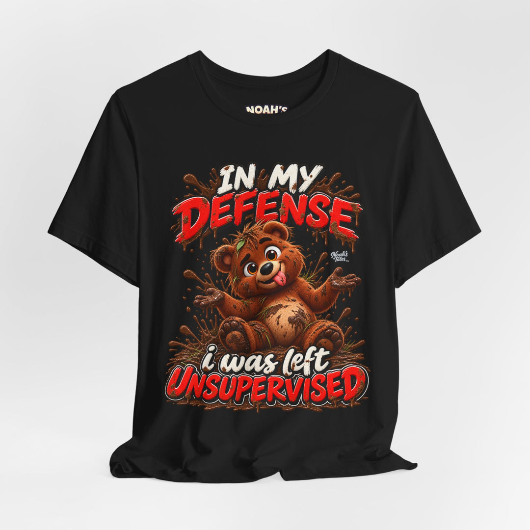Noah’s Tales™ In My Defense I Was Left Unsupervised | Baxter Men's T-Shirt