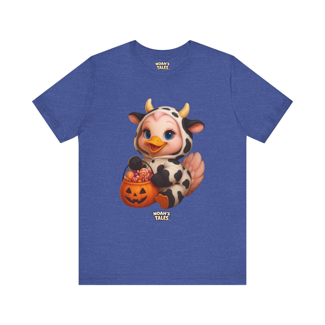 Noah’s Tales™ Cow Halloween Costume Luna Men's Bella T-Shirt