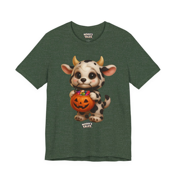 Noah’s Tales™ Cow Halloween Costume Coco Women's Bella T-Shirt