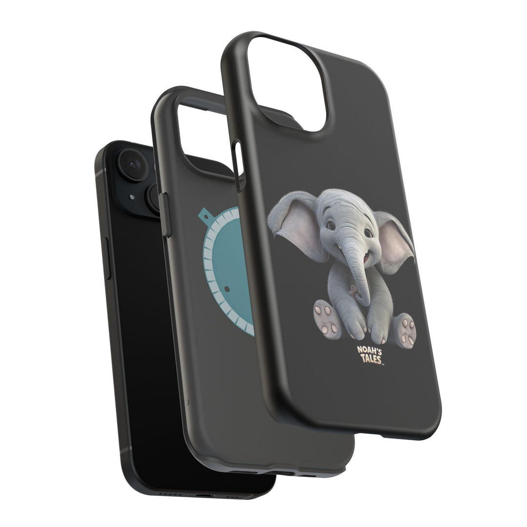 Noah’s Tales™ Noah Elephant Magnetic Tough Cases | Cute Elephant Phone Cover