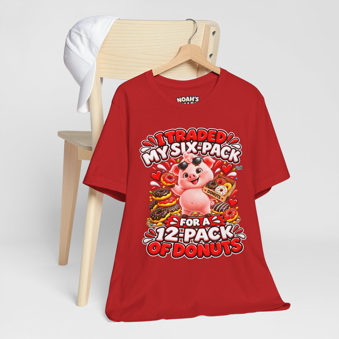 Noah’s Tales™ I Traded My Six-Pack For A 12-Pack Of Donuts | Pip Women's Bella T-Shirt