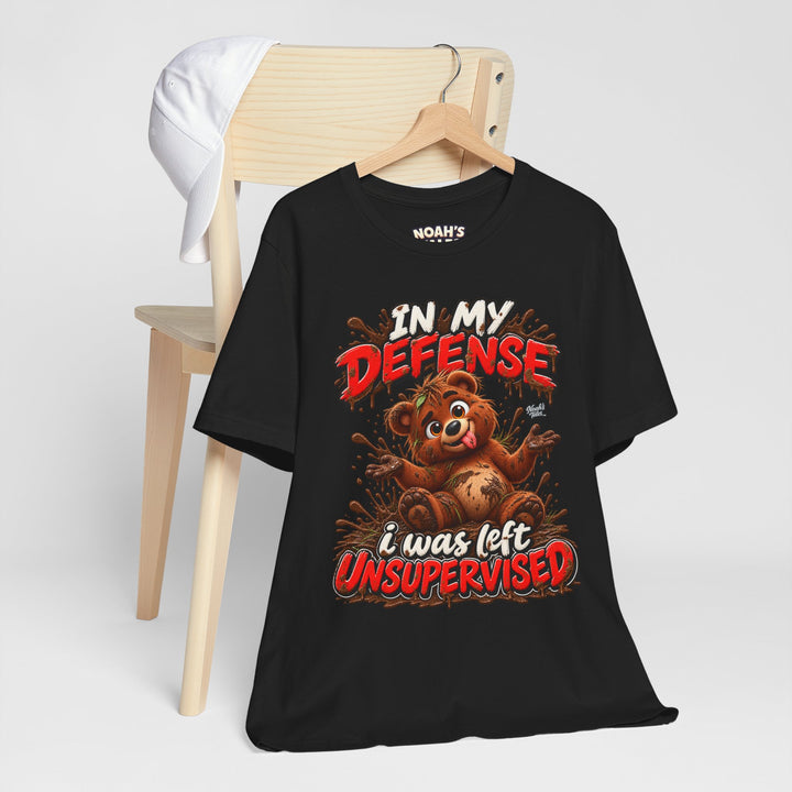 Noah’s Tales™ In My Defense I Was Left Unsupervised | Baxter Women's Bella T-Shirt