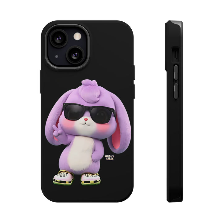Noah’s Tales™ Lilac Phone Case Vibrant Protective cover Fun Gift for Kids and Teens Unique Cartoon Design