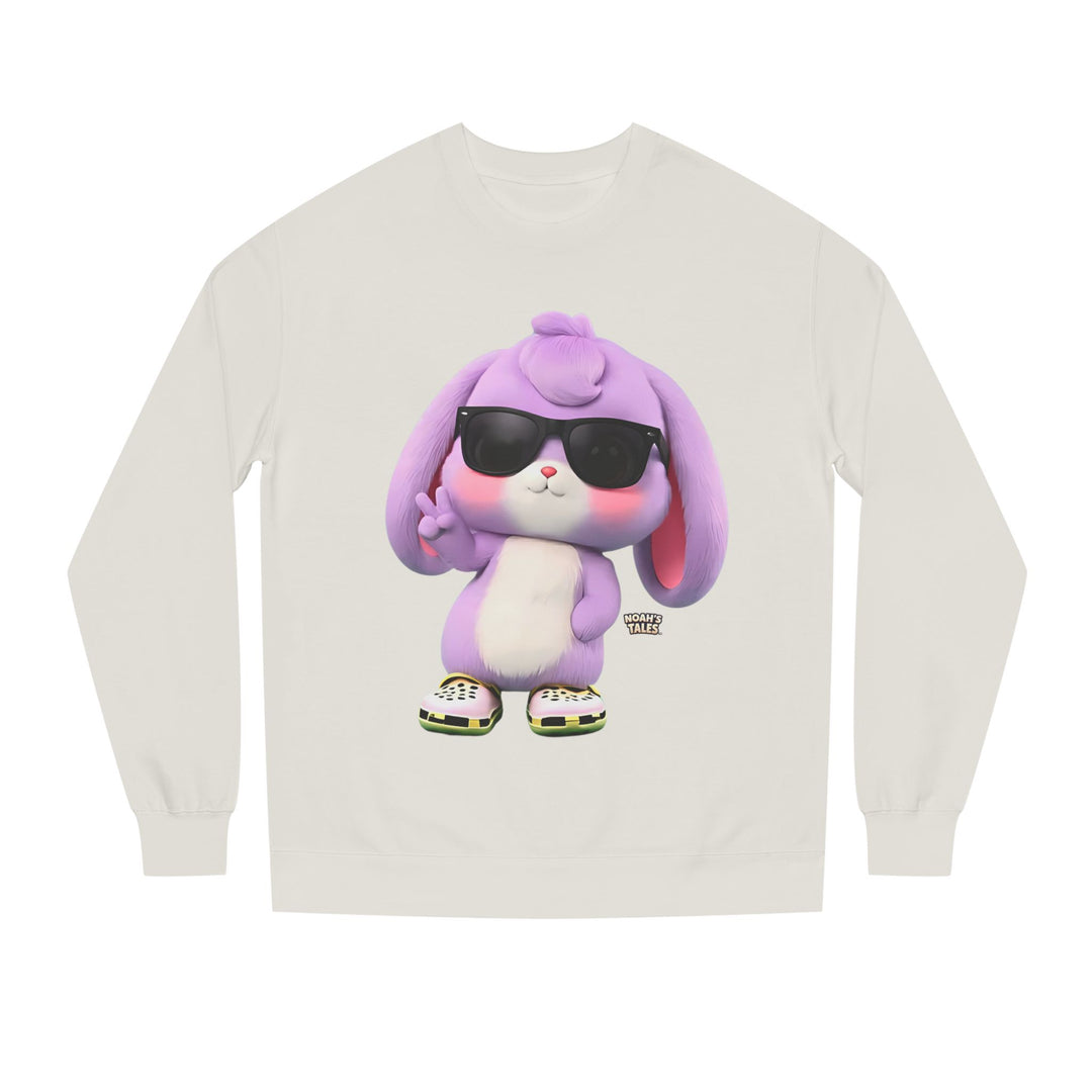 Noah’s Tales™ Cool Lilac Women's Crew Neck Sweatshir