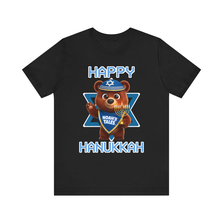 Noah’s Tales™ Happy Hanukkah Baxter Men's Bella T-Shirt