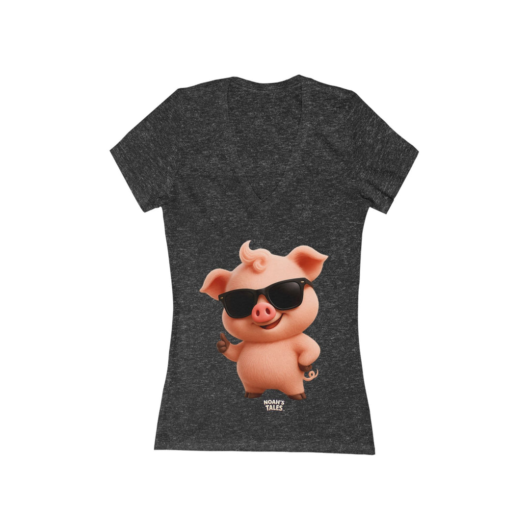 Noah’s Tales™ Cool Pip Women's V-Neck Bella T-Shirt