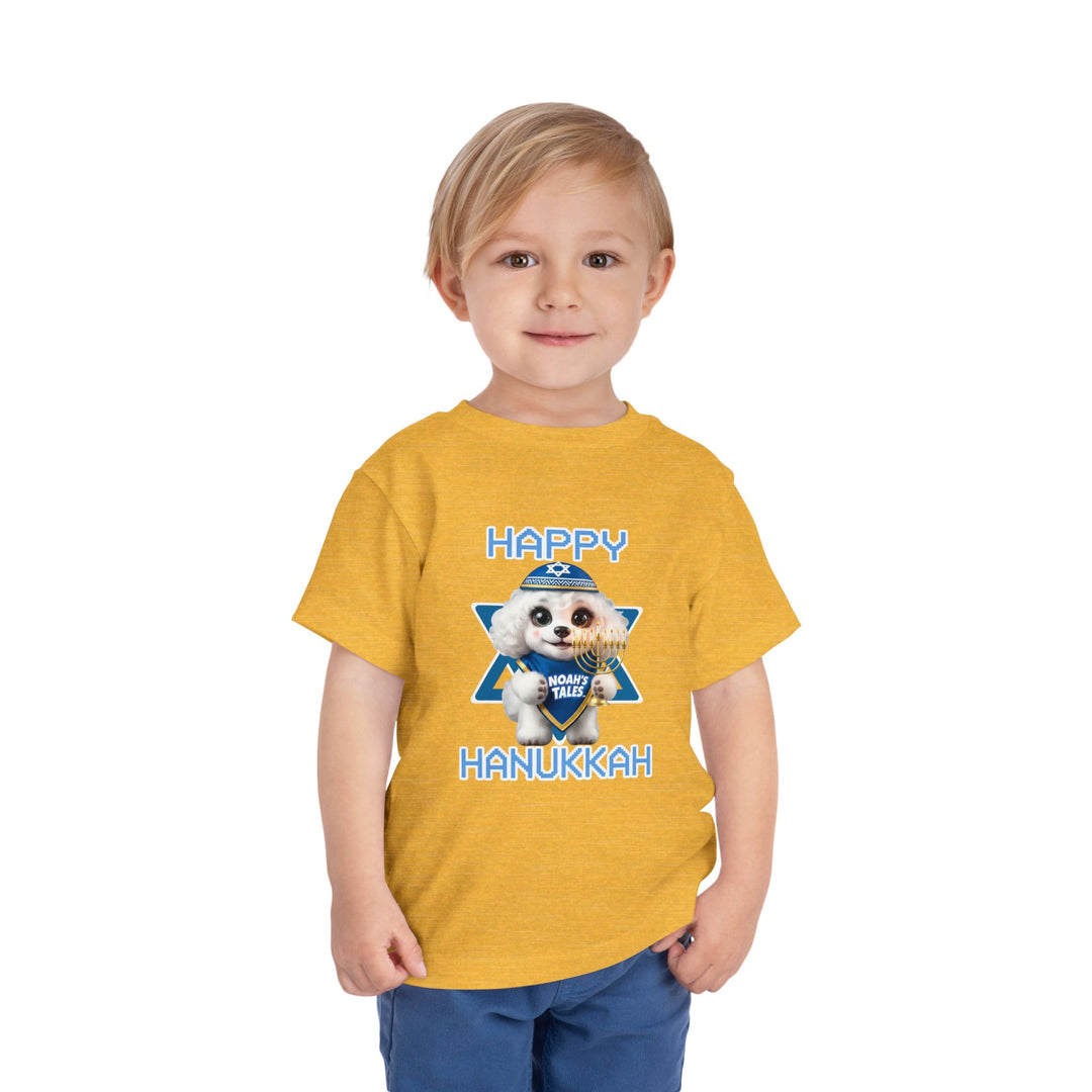 Noah’s Tales™ Happy Hanukkah Coco Boy's Bella T-Shirt