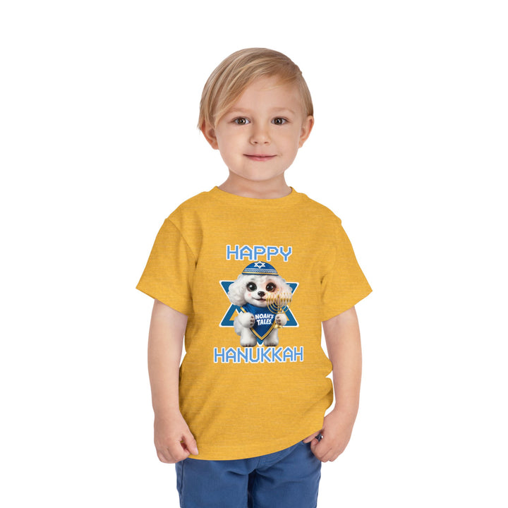 Noah’s Tales™ Happy Hanukkah Coco Boy's Bella T-Shirt