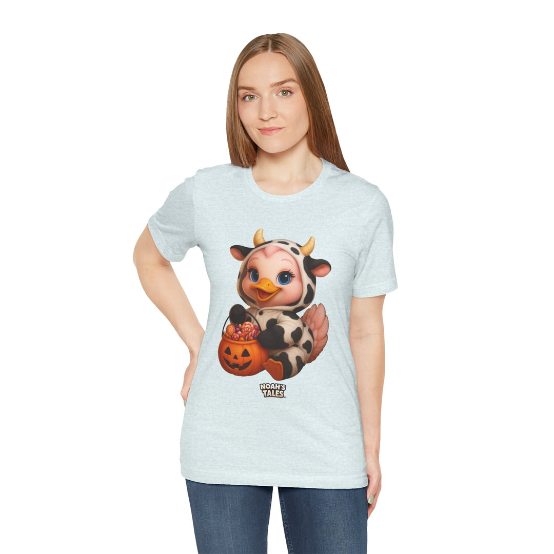 Noah’s Tales™ Cow Halloween Costume Luna Women's Bella T-Shirt