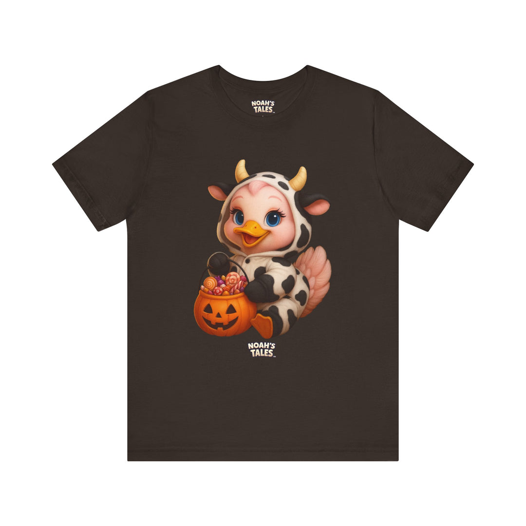 Noah’s Tales™ Cow Halloween Costume Luna Men's Bella T-Shirt