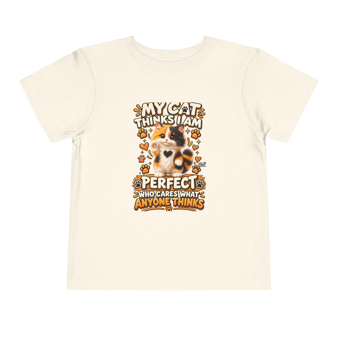 Noah’s Tales™ My Cat Thinks I Am Perfect | Tommy Boy's T-Shirt