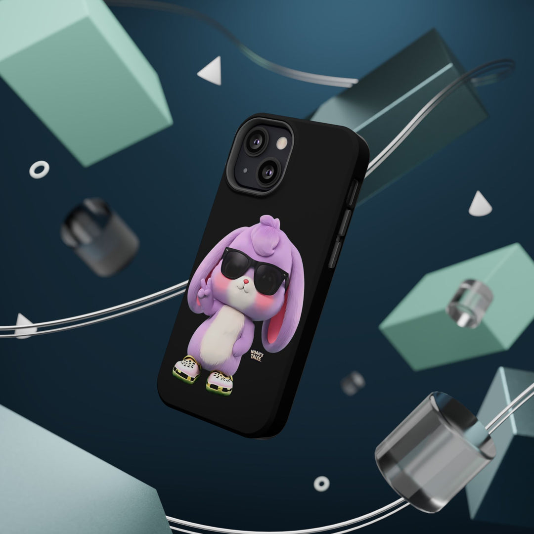 Noah’s Tales™ Lilac Phone Case Vibrant Protective cover Fun Gift for Kids and Teens Unique Cartoon Design
