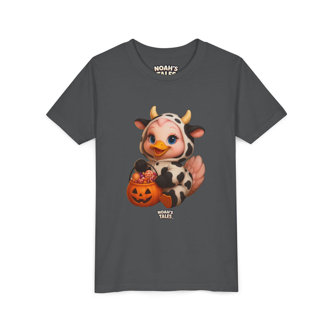 Noah’s Tales™ Cow Halloween Costume Luna Girl's Bella T-Shirt