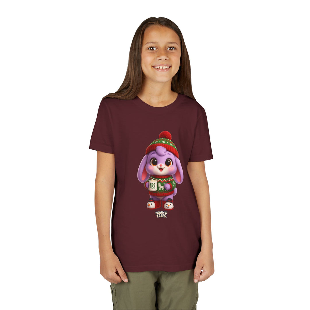 Noah’s Tales™ Christmas Lilac Girl's Bella T-Shirt
