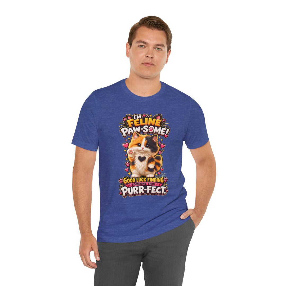 Noah’s Tales™ I’m Feline Paw-Some | Tommy Men's T-Shirt