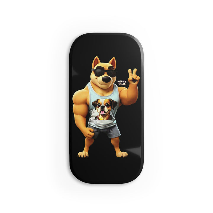 Noah’s Tales™ Ranger Phone Grip Cute Phone Stand Pet Lover Accessory Dog Mom Gift Fun Desk Accessory