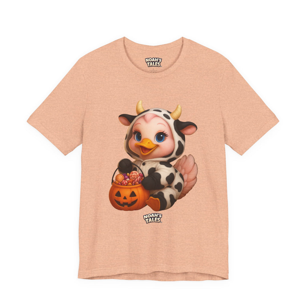 Noah’s Tales™ Cow Halloween Costume Luna Women's Bella T-Shirt