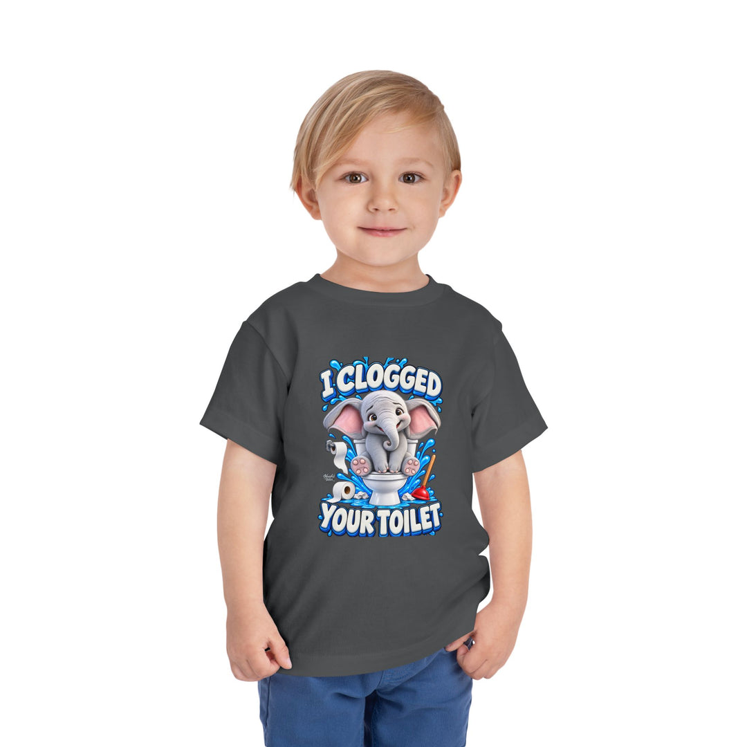 Noah’s Tales™ I Clogged Your Toilet | Ellie Belle Boy's T-Shirt