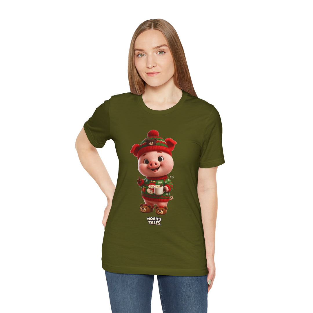 Noah’s Tales™ Christmas Pip Women's Bella T-Shirt