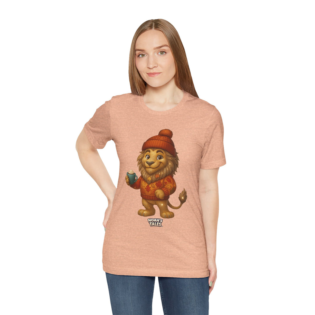 Noah’s Tales™ Thanksgiving Leo Women's Bella T-Shirt