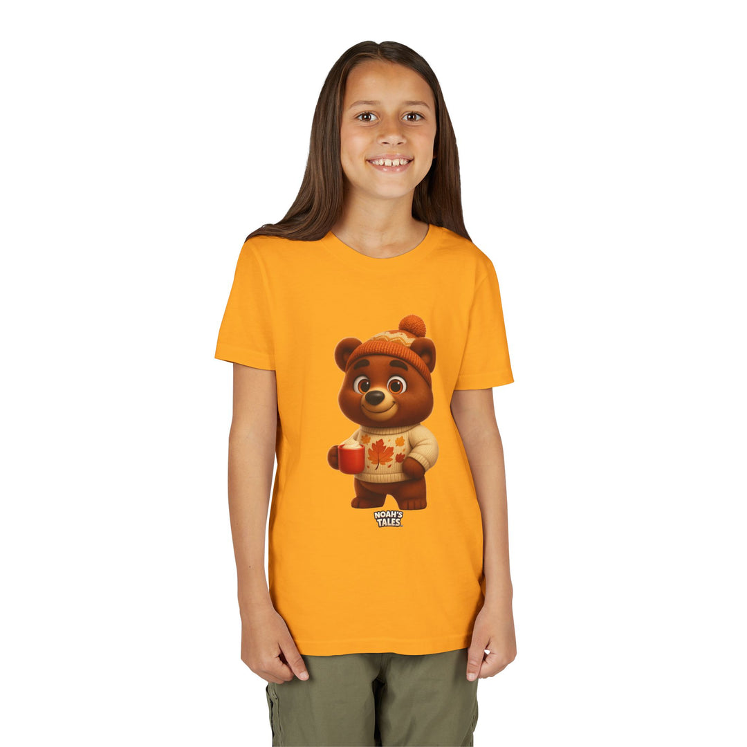 Noah’s Tales™ Thanksgiving Baxter Girl's Bella T-Shirt