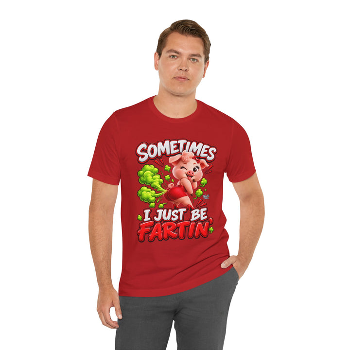 Noah’s Tales™ Sometimes I Just Be Fartin’ | Pip Girlfriend Men's T-Shirt