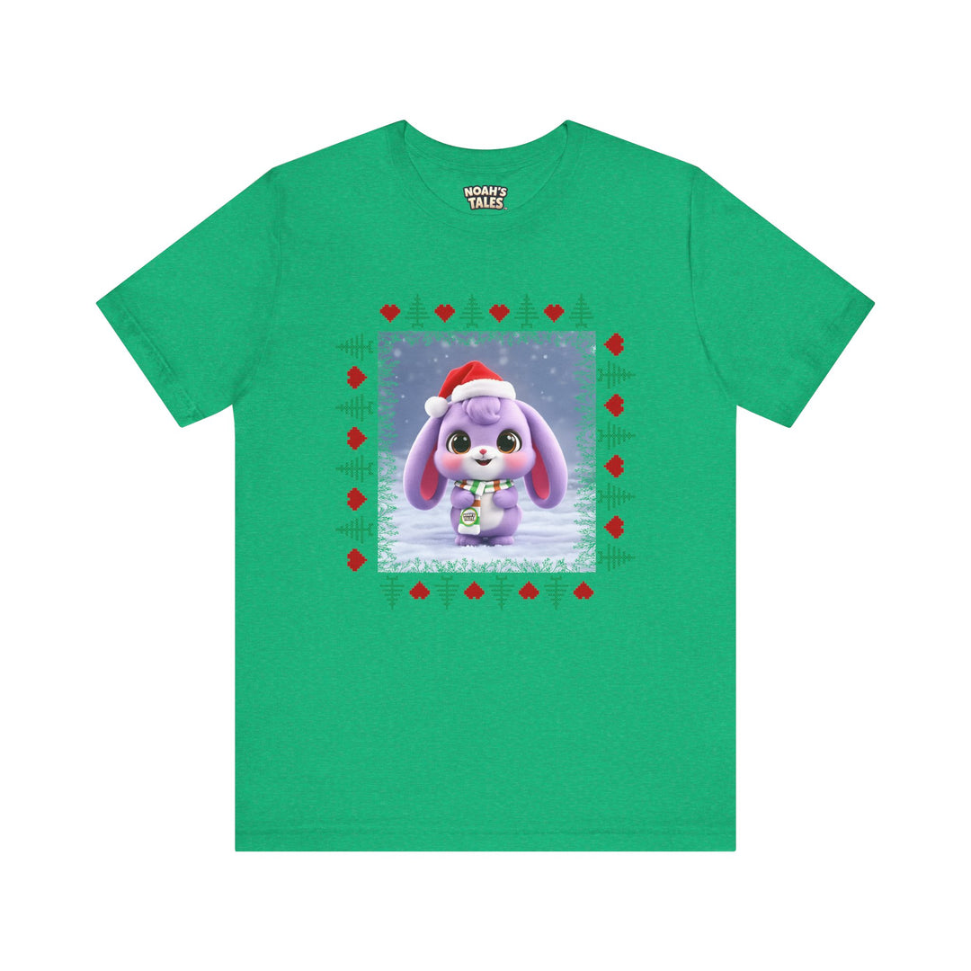 Noah’s Tales™ Lilac Christmas Men's T-Shirt