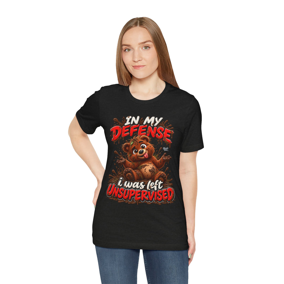 Noah’s Tales™ In My Defense I Was Left Unsupervised | Baxter Women's Bella T-Shirt